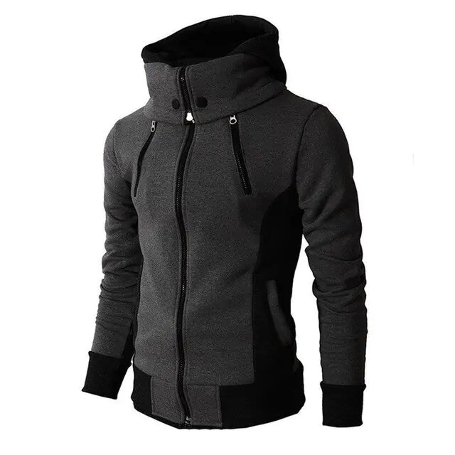 Jacket Scarf Collar Fashion Hoodie