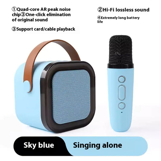 Wireless Bluetooth Mini Microphone & KTV Machine