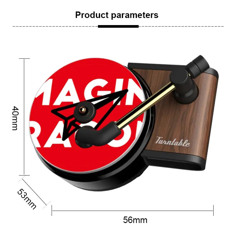 Car Turntable Vinyl Perfume