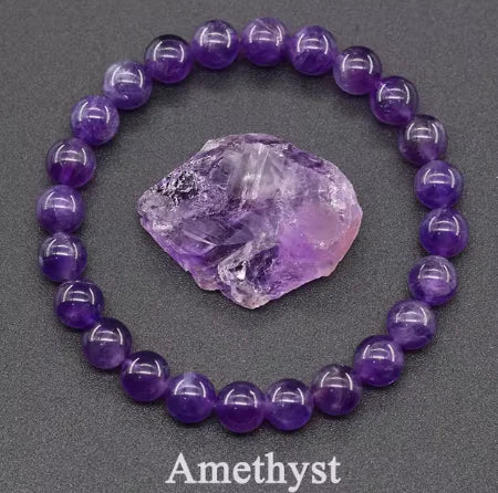 Natural Amethyst Stone Bracelet