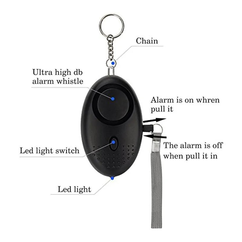 Keychain Safe Sound Anti-Attack Alarm